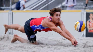 King of the Court pludmales volejbola fināls Dohā