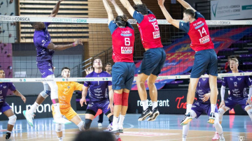 Freimanim 25 punkti Francijas “Ligue B” volejbola čempionāta spēlē