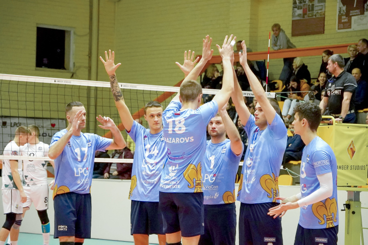 Baltijas līgā vīriešiem divas uzvaras “RTU Robežsardze/Jūrmala” komandai