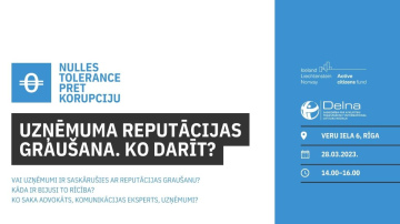 Aicinājums uz diskusiju “Uzņēmuma reputācijas graušana. Ko darīt?”