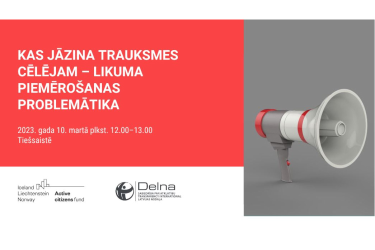 Vebināri par Trauksmes celšanas likuma problemātiku 10. martā