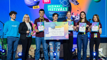Latvijas Fizikas festivālā noskaidroti “FIZMIX Eksperiments” uzvarētāji