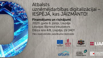 Foruma par atbalstu uzņēmumu digitalizācijai tiešraide – 6. jūnijā