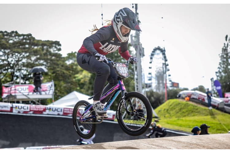 PK BMX superkrosā otrajā posmā Stūriška izcīna septīto vietu