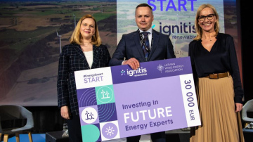 „Ignitis Renewables” aicina enerģētikas nozares studentus pieteikties stipendiju programmai 30 000 eiro apmērā
