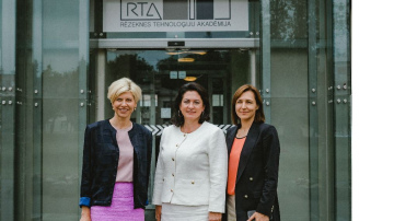 RTA apmeklēja izglītības un zinātnes ministre Anda Čakša
