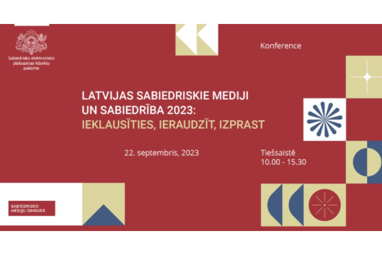 Notiks šī gada nozīmīgākā konference sabiedrisko mediju jomā