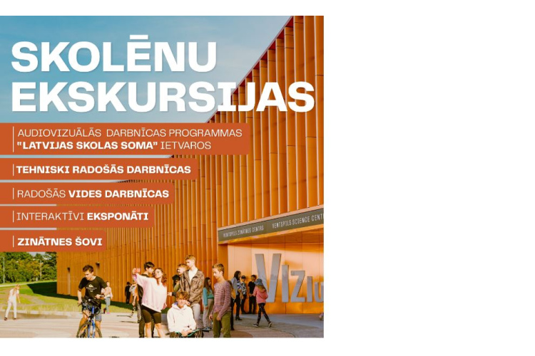 Jauns mācību gads – jauni piedzīvojumi ar klasi Ventspils zinātnes centrā VIZIUM