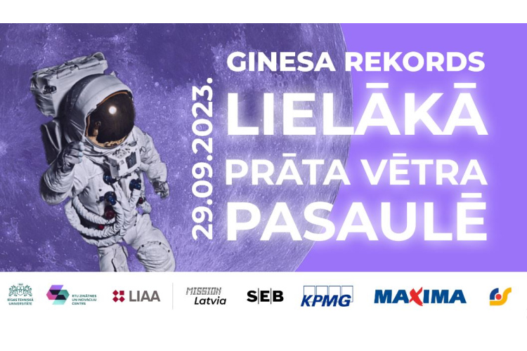 RTU organizē Ginesa rekordu ideju ģenerēšanā; aktīvākie novatori sacentīsies par 1000 eiro naudas balvu