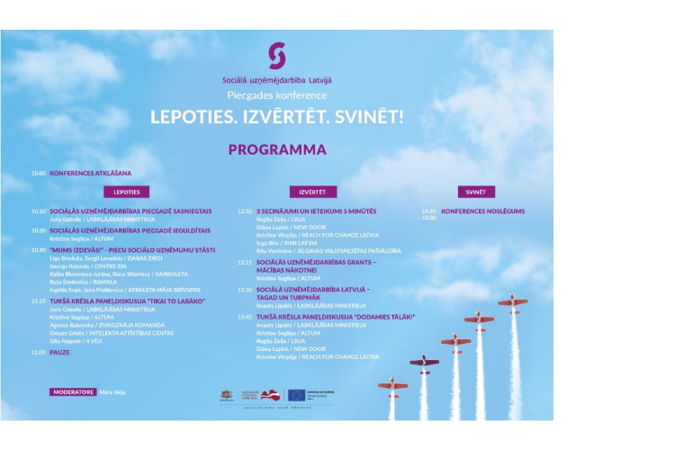Konferencē izvērtēs sociālās uzņēmējdarbības piecgadē paveikto