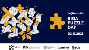300 vidusskolēni varēs piedalīties loģikas spēlē "Riga Puzzle Day"