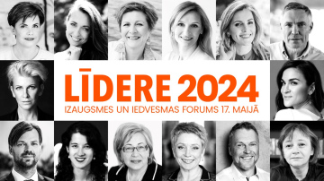 Uz Forumu LĪDERE 2024 rezervēti jau 90% vietu.