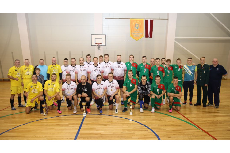 Valsts robežsardzes futbolisti izcīna trešo vietu