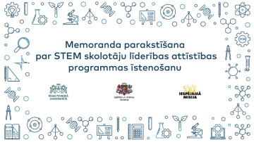 RTU, «Iespējamā misija» un Izglītības un zinātnes ministrija sadarbosies, piesaistot Latvijas skolām vairāk aizrautīgu