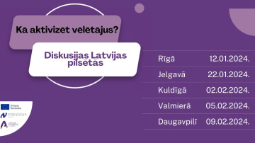 Kā aktivizēt vēlētājus Eiropas Parlamenta vēlēšanām? Diskusijas piecās Latvijas pilsētās