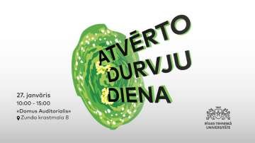 RTU Atvērto durvju dienā topošie studenti uzzinās par jaunumiem uzņemšanā un studiju organizēšanu...