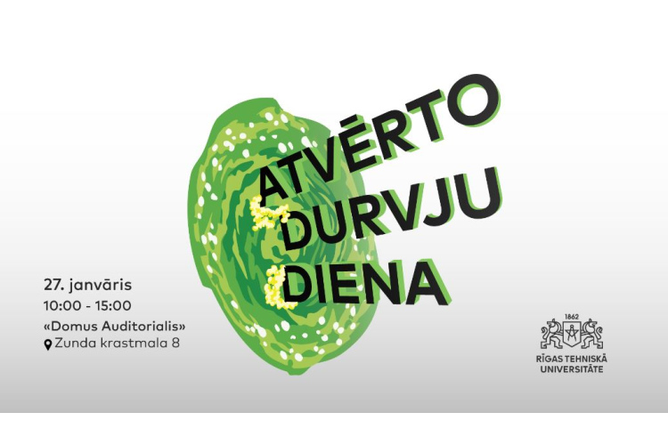 RTU Atvērto durvju dienā topošie studenti uzzinās par jaunumiem uzņemšanā un studiju organizēšanu...