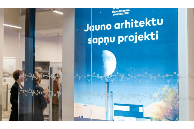 RTU tirdzniecības centrā «Origo» izstāda jauno arhitektu sapņu projektus