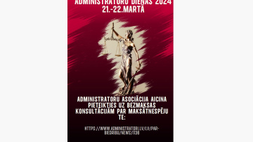 Bezmaksas konsultācijas “Maksātnespējas procesa administratoru dienas 2024” ietvaros