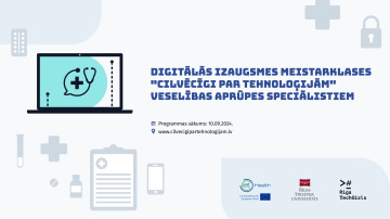 Vēl mēnesi noritēs pieteikšanās bezmaksas digitālajām apmācībām veselības aprūpes speciālistiem