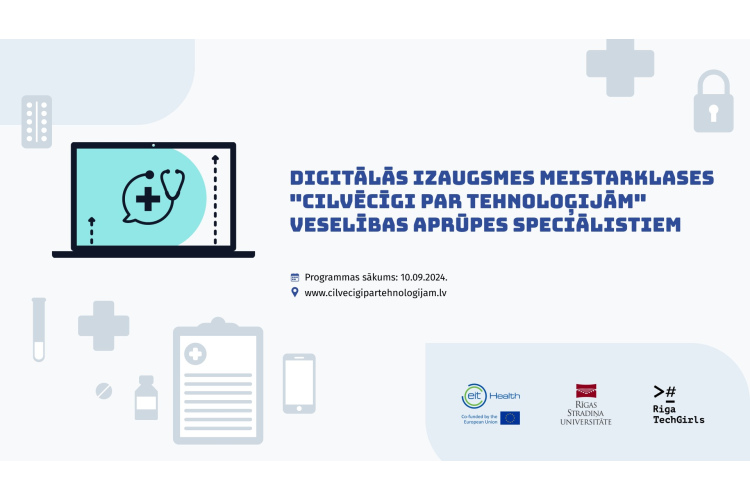 Vēl mēnesi noritēs pieteikšanās bezmaksas digitālajām apmācībām veselības aprūpes speciālistiem