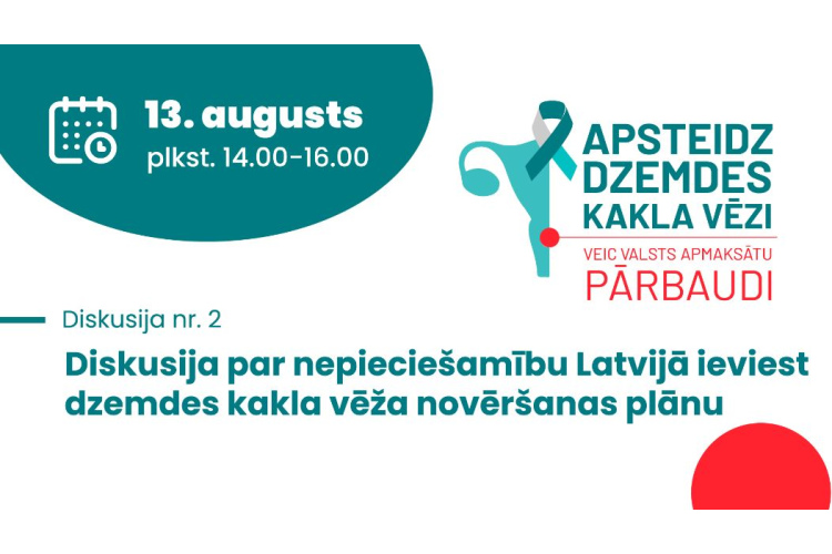 Šodien diskutēs par iespējām novērst CPV izraisītu vēžu izplatību