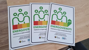 “Virši” saņem “Energovienoti” apliecinājuma zīmes par energoefektivitāti tīklā esošajās stacijās