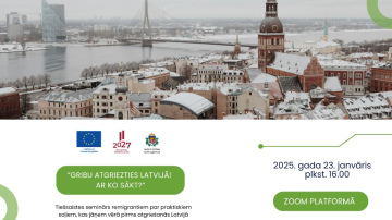 Ja dzīvojat ārvalstī, bet vēlaties atgriezties Latvijā,  piedalieties NVA EURES tiešsaistes semināros...