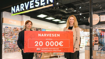 “Narvesen” novirza 20 000 eiro jauniešu motivācijas programmai “MOT”