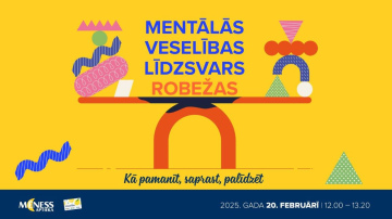 Notiks ekspertu diskusija “Mentālās veselības līdzsvars. Robežas. Kā pamanīt, saprast, palīdzēt?”