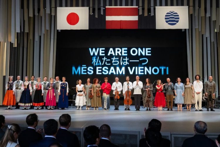Japānas EXPO krāšņi aizvadīta Latvijas Nacionālā diena