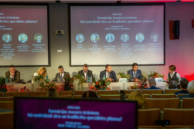 LU Dabas mājā norisinājās konference “Latvija – farmācijas inovāciju HUBs Eiropā"