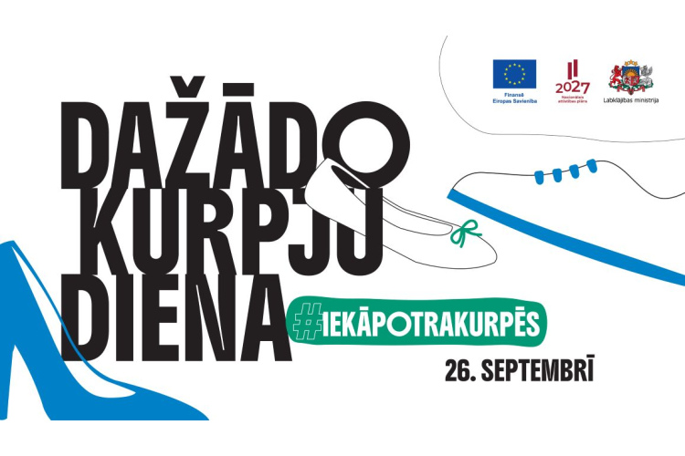 Septembra pēdējā piektdienā Labklājības ministrija jau trešo gadu pēc kārtas īstenos sociālo akciju “Dažādo kurpju diena