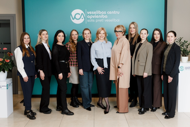 “Veselības centru apvienības” ieguldījums jauno ārstu izglītībā pārsniedz miljonu eiro