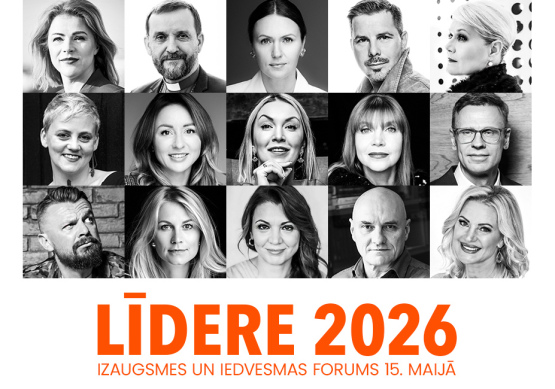 Izziņota “Foruma LĪDERE 2026” programma