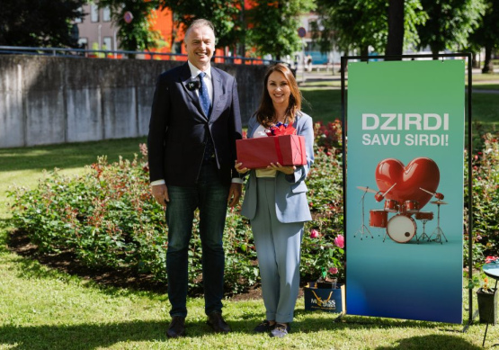 Dzirdi savu sirdi: pie Latvijas Kardioloģijas centra jaunajai sezonai atklāta Sirds dobe